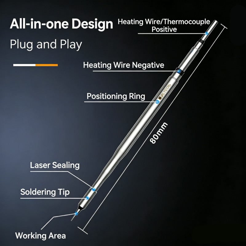 BG210 Series Soldering Iron Tip