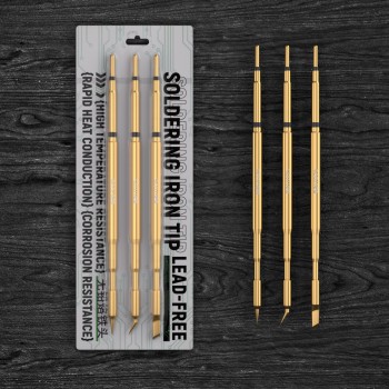 BG 210 Series Soldering Iron Tip - BG210(Gold)