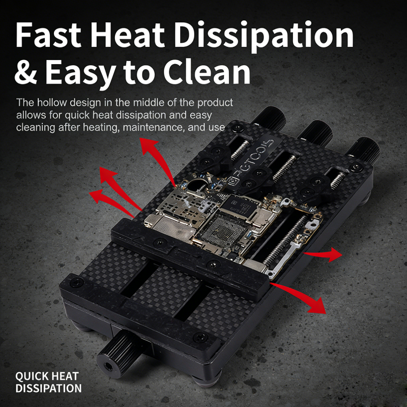 BG three-force bearing motherboard fixture