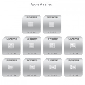 T4-BG IC soldering paste planting stencil for IPHONE CUP repair 
