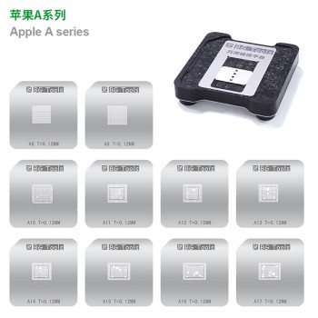 T4-BG IC soldering paste planting stencil for IPHONE CUP repair 